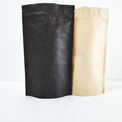 ซื้อ พิมพ์ตามสั่ง กระดาษครัฟท์มิตรต่อสิ่งแวดล้อม ด้านล่างเรียบ compostable 250g กระเป๋าวาล์วสําหรับเม็ดกาแฟ online manufacture