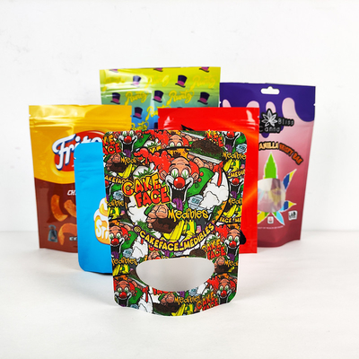 ซื้อ PET Seal Packaging โฟลยอลูมิเนียม ถุงยืน 3.5G กระเป๋า Mylar ที่กันกลิ่น online manufacture