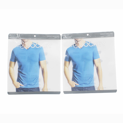 ซื้อ กระเป๋าปิดสามด้านพลาสติก กระเป๋าปิดสามด้าน เสื้อผ้า การบรรจุเสื้อผ้า กระเป๋าซิปที่ปิดใหม่ online manufacture