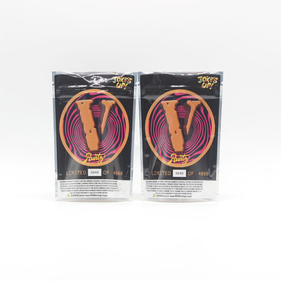ซื้อ กระเป๋าสะพาย Mylar ziplockk ที่พิมพ์ตามสั่ง กระเป๋าพลาสติก 3.5 กรัม ของหวาน ที่กินได้ ป้องกันกลิ่น online manufacture