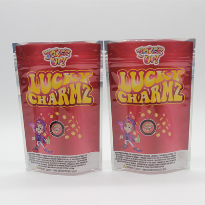 ซื้อ เซลความร้อน 3.5 7g 14g 1oz พลาสติก ziplockk ถุงกัญชา Mylar ยืนขึ้นกระเป๋า online manufacture