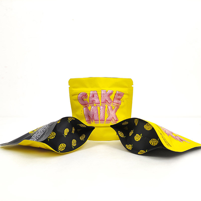 ซื้อ 3.5 กรัม Mylar ซิปล็อคกระเป๋า Matte กลิ่นกันเด็ก กันยืนกระเป๋า online manufacture