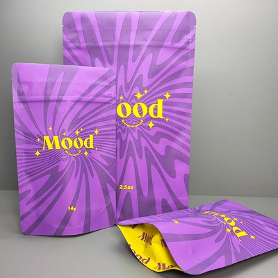 ซื้อ 14 กรัม 28 กรัม Soft Touch Mylar Bag Weed Weed Flower Packaging Mylar Stand Up Bag กระเป๋าสะพาย online manufacture