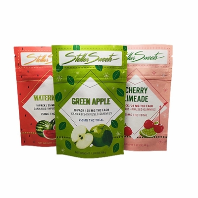 ซื้อ แพคเกจอาหารว่างยาง THC กระเป๋ากันกลิ่น กระเป๋ากระดาษ Kraft ที่สามารถปรับแต่งได้ online manufacture