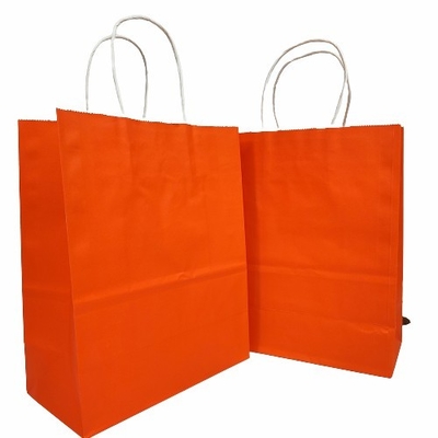 ซื้อ OEM กระเป๋าช้อปกระดาษ Kraft สําหรับการบรรจุเสื้อผ้า อาหารว่าง สินค้า online manufacture
