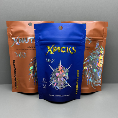 ซื้อ การพิมพ์ลาย Mylar กระเป๋าโฮโลแกรฟิก 3.5 กรัม กระเป๋ายืนสําหรับกัญชา online manufacture