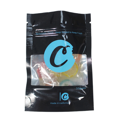 ซื้อ BRC Ziplock Mylar Bag With Window Cookies Packaging Stand Up Bags For Weed Flower กระเป๋าสะพายขี้ขี้ขี้ขี้ขี้ online manufacture