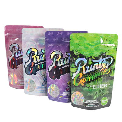 ซื้อ PET Ziplock ถุงยืน Holographic แผ่นกระจกกระจกกระจก online manufacture