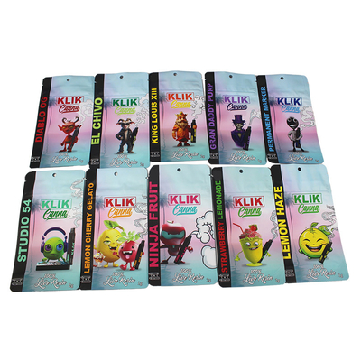 ซื้อ แพคเกจ Vape กระเป๋า Mylar กระเป๋าสะพายอาหาร ป้องกันกลิ่น ซิปเปอร์ online manufacture