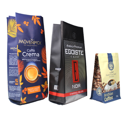 ซื้อ กระเป๋าบรรจุกาแฟด้วยซิป 250 กรัม 500 กรัม กระเป๋ากาแฟโฟลยอลูมิเนียม 1 กิโลกรัม พร้อมการล้างก๊าซ online manufacture