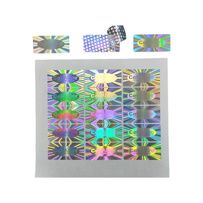 ซื้อ กระดาษสติ๊กเกอร์แบบจําเพาะกันน้ํา Holographic Printable กระดาษสติ๊กเกอร์แบบพิมพ์ online manufacture