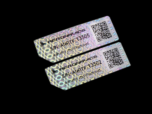 ซื้อ สติ๊กเกอร์โฮโลแกรมรูปแบบ Qr Code สติ๊กเกอร์ Holographic online manufacture