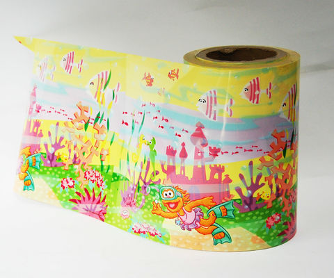 ซื้อ ODM พลาสติก แพคเกจ รอลล์ ฟิล์ม ยืดหยุ่น อาหารเกรด 10 สี FDA online manufacture