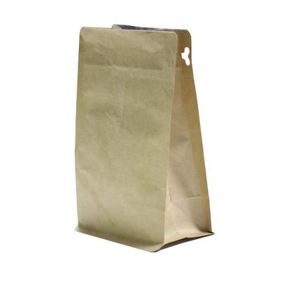 ซื้อ OEM Kraft เก็บกระเป๋าสะพายพิมพ์ Mylar ปิดความร้อนแบบย่อยย่อย กระเป๋า ziplockk online manufacture
