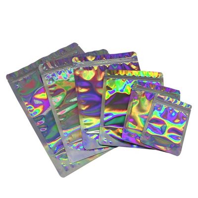 ซื้อ ODM Holographic Stand Up Pouch กระเป๋าสตางค์อัลลูมิเนียมแบบย่อยสลาย online manufacture