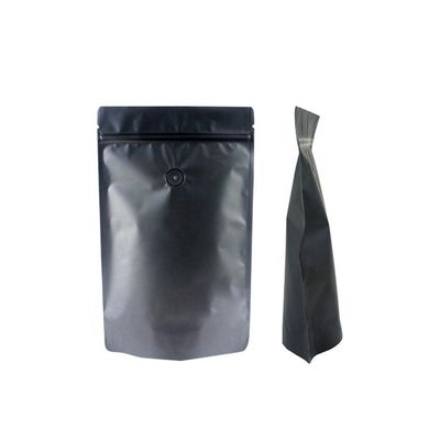 ซื้อ VMPET กระเป๋าบรรจุกาแฟสีดํา กระเป๋า ziplockk กันน้ํา กระเป๋ากาแฟ 1 กก online manufacture