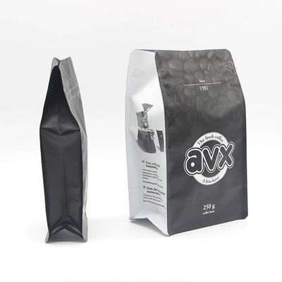 ซื้อ Zipper Top ODM กระเป๋าบรรจุกาแฟ 8 oz กระเป๋ากาแฟที่มีวาล์ว online manufacture
