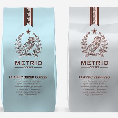 Resuable Kraft Stand Up Pouches Waterproof CMYK 250 กรัม ถุงกาแฟ