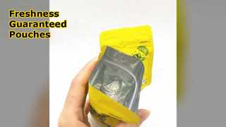 ฟอยล์ยืนขึ้นถุงบรรจุภัณฑ์ซิป